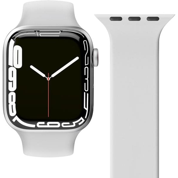 Vonmählen Solo Loop Apple Watch L 42/44/45/49 mm Light Gray
