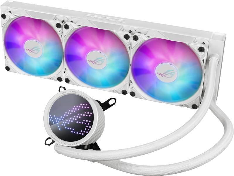 ASUS ROG Wasserkühlung Ryuo III 360 ARGB White Edition