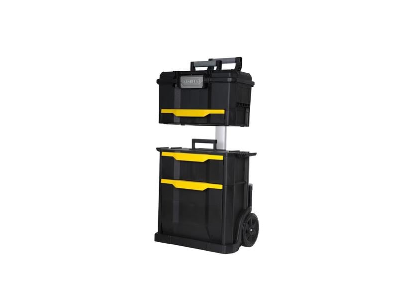 Stanley Werkzeugbox 2-in-1 mit Rollen