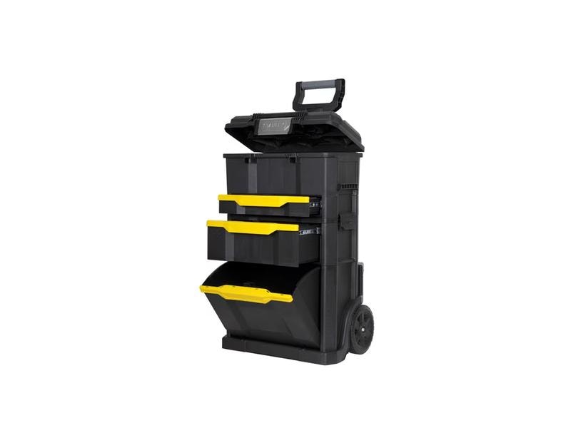 Stanley Werkzeugbox 2-in-1 mit Rollen