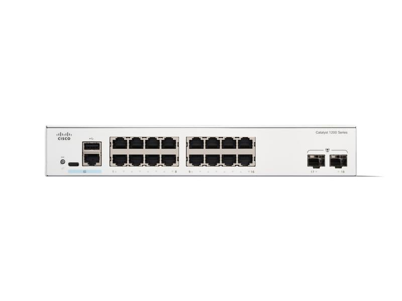 Cisco Switch Catalyst C1200-16T-2G 18 Port