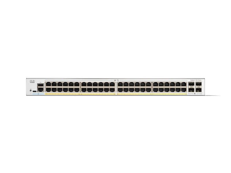 Cisco PoE+ Switch Catalyst C1200-48P-4X 52 Port