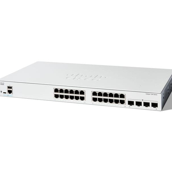Cisco PoE+ Switch Catalyst C1300-24FP-4G 28 Port