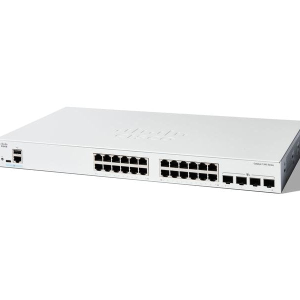 Cisco PoE+ Switch Catalyst C1300-24FP-4X 28 Port