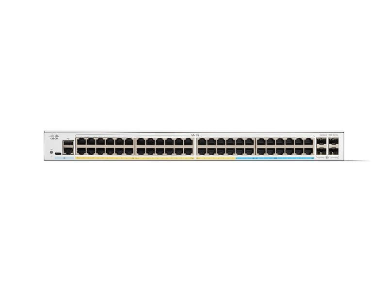 Cisco PoE+ Switch Catalyst C1300-48FP-4X 52 Port