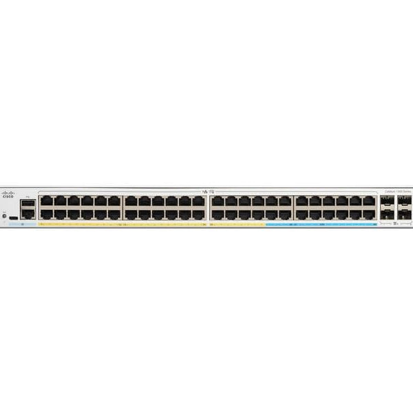 Cisco PoE+ Switch Catalyst C1300-48FP-4G 52 Port