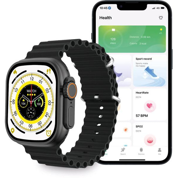 KSiX Smartwatch Urban Plus Black