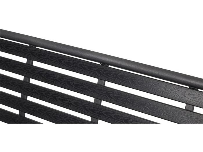 Schou Gartenbank Karla 124 x 60 x 79cm – Schwarz