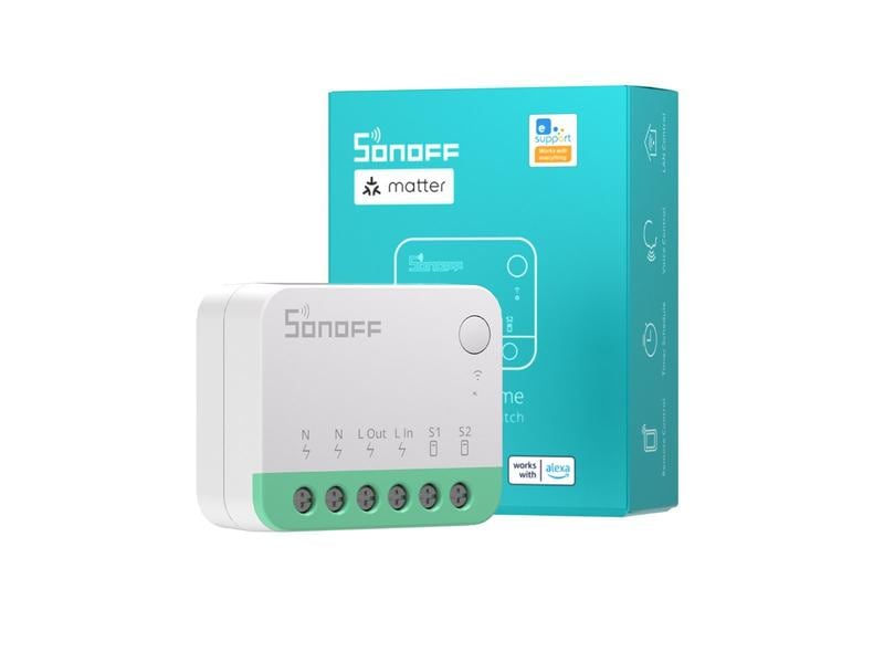 SONOFF WLAN-Lichtaktor MINIR4M, 10A 2400 W, 1-fach