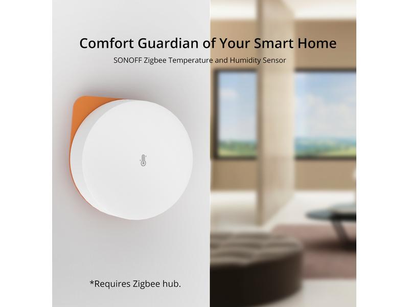 SONOFF Zigbee Temperatur- und Feuchtigkeitssensor SNZB-02P DC 3 V