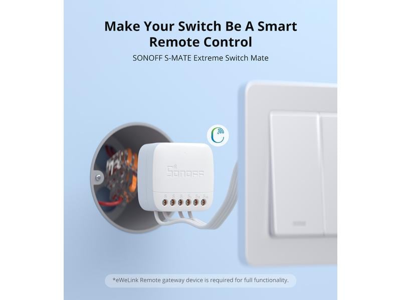 SONOFF WLAN-Schaltaktor S-MATE2 DC 3 V