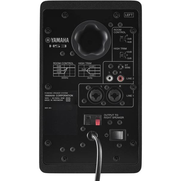 Yamaha Studiomonitore HS3 Schwarz