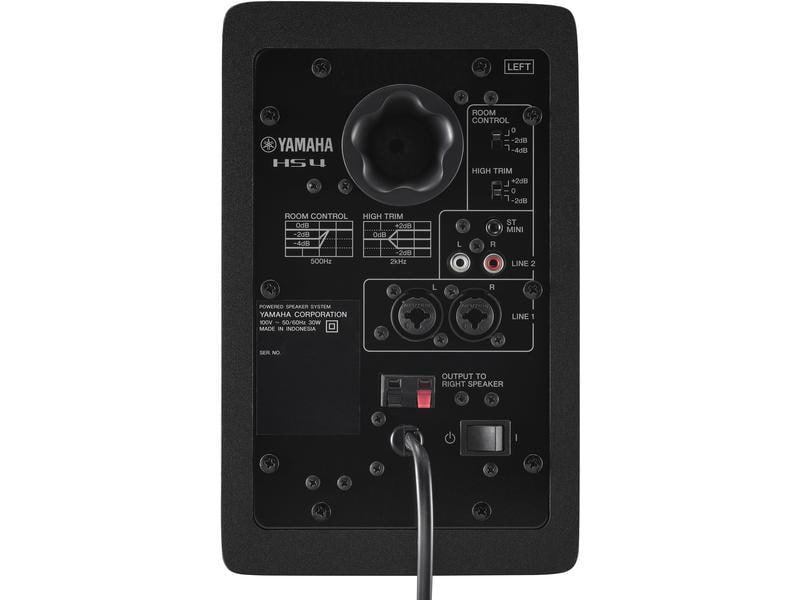 Yamaha Studiomonitore HS4 Schwarz