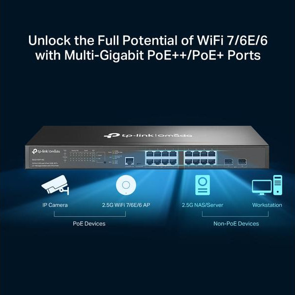 TP-Link PoE+ Switch SG3218XP-M2 18 Port