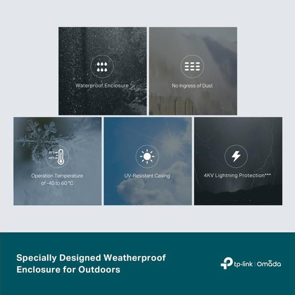 TP-Link PoE+ Switch Outdoor SG2005P-PD 5 Port