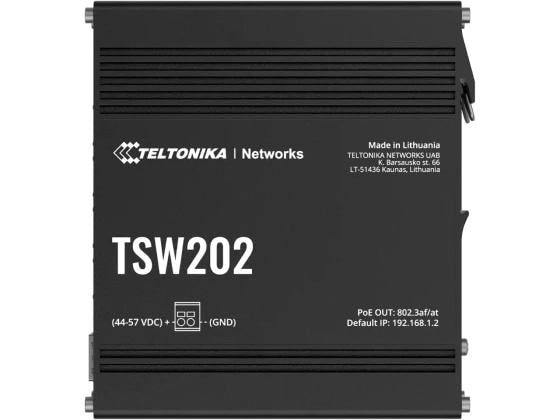 Teltonika Rail PoE+ Switch TSW202 10 Port