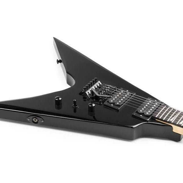 MAX E-Gitarre GigKit Rock Style Schwarz