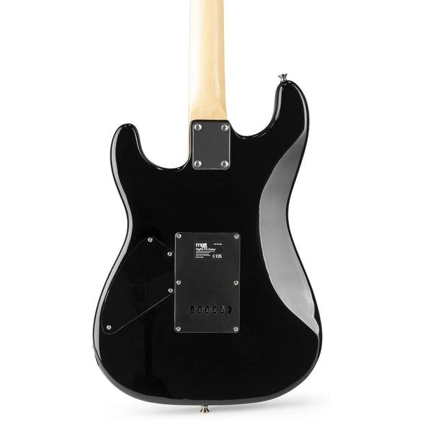 MAX E-Gitarre GigKit Quilted Style Schwarz