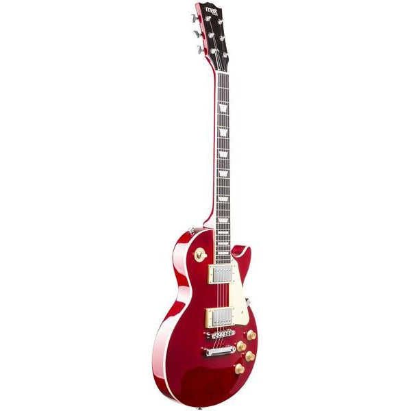 MAX E-Gitarre GigKit LP Style Rot
