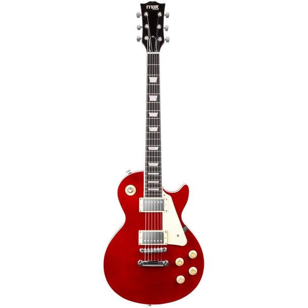 MAX E-Gitarre GigKit LP Style Rot