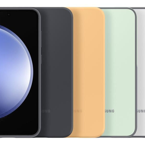 Samsung Back Cover Silicone Galaxy S23 FE Apricot