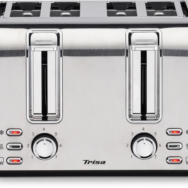 Trisa Toaster Toast 4 All Edelstahl