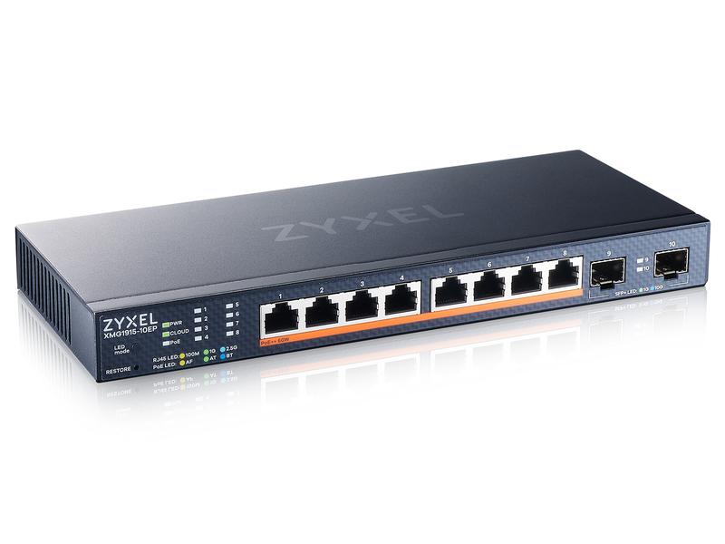 Zyxel PoE++ Switch XMG1915-10EP 10 Port