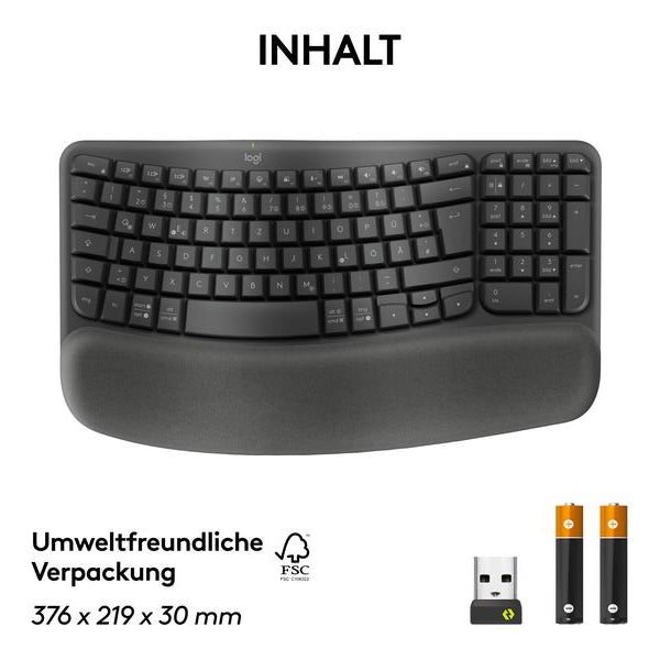 Logitech Tastatur Wave Keys for Business