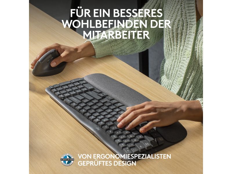 Logitech Tastatur Wave Keys for Business