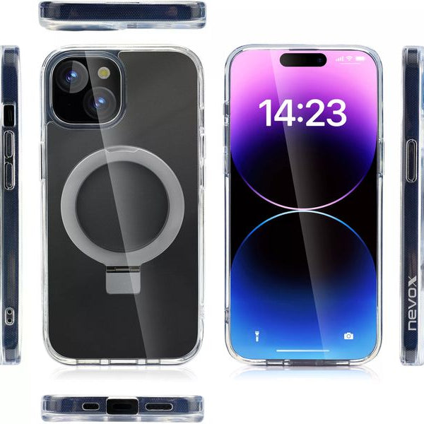 Nevox StyleShell SHOCKFlex iPhone 15 Plus Transparent