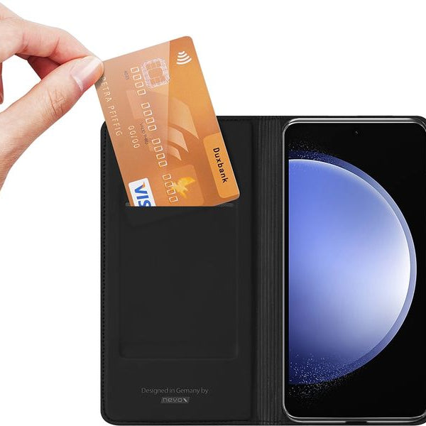 Nevox Book Cover Vario Series Galaxy S23 FE Schwarz
