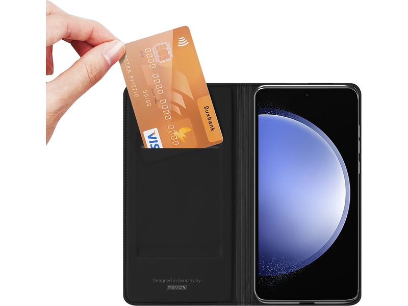 Nevox Book Cover Vario Series Galaxy S23 FE Schwarz