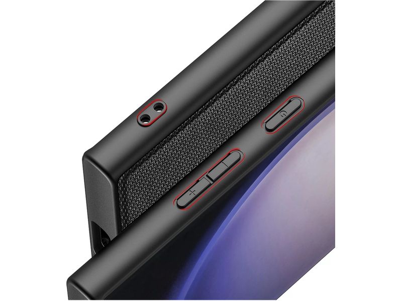 Nevox Back Cover StyleShell Nylo Galaxy S24 Ultra Schwarz