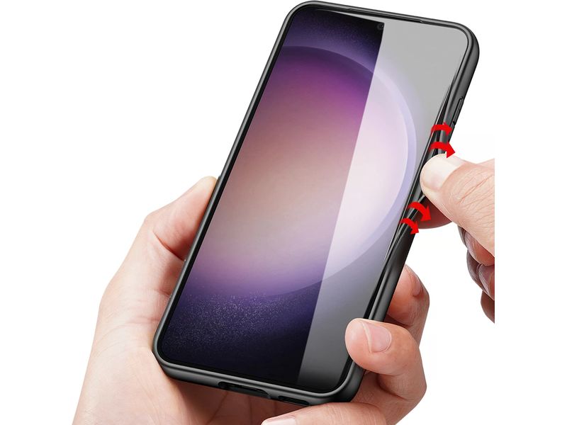 Nevox Back Cover StyleShell Nylo Galaxy S24+ Schwarz