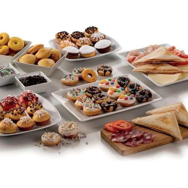 Ariete Multifunktionsgrill Party Time ARI-1972-RD 700 W, Rot/Weiss