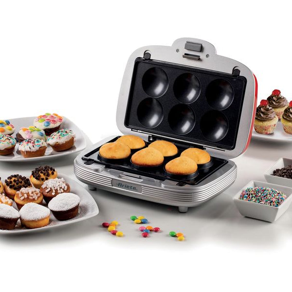 Ariete Multifunktionsgrill Party Time ARI-1972-RD 700 W, Rot/Weiss