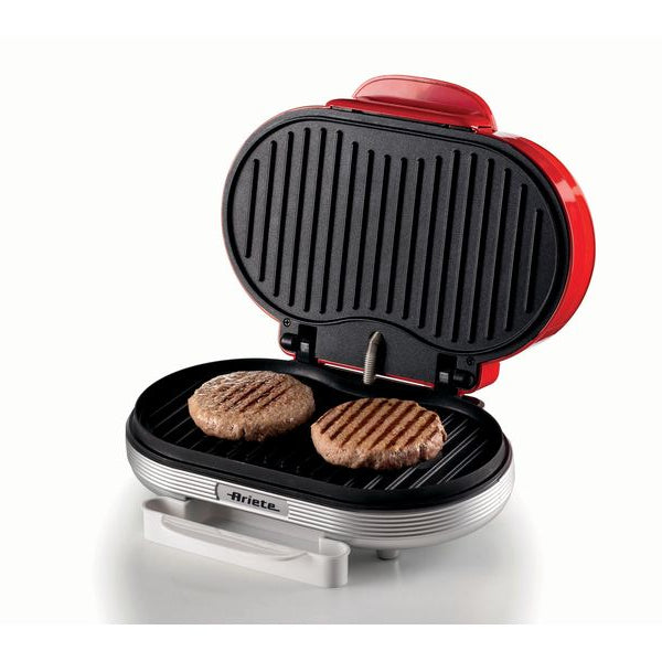 Ariete Hamburger-Grill Party Time ARI-205-RD 1200 W, Rot/Weiss