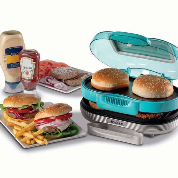 Ariete Hamburger-Grill Party Time ARI-205-BL 1200 W, Blau