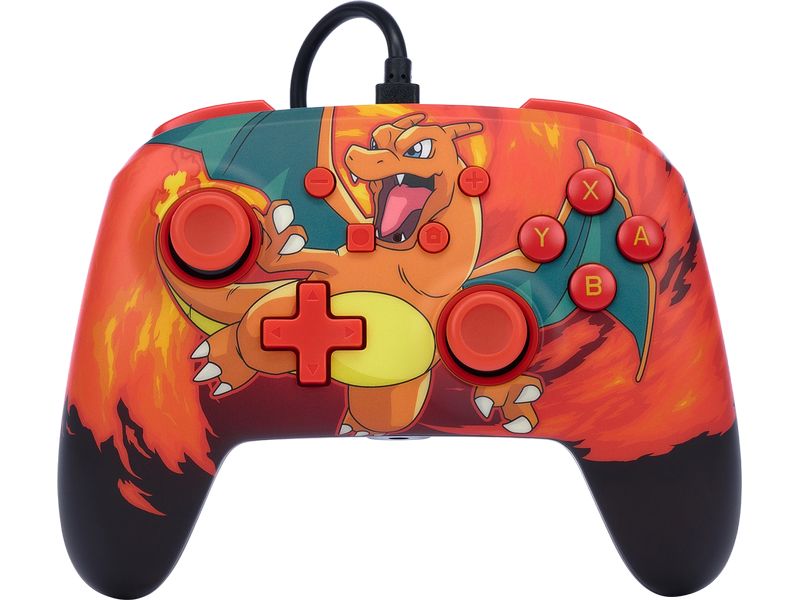 Power A Enhanced Wired Controller Pokémon: Charizard Vortex