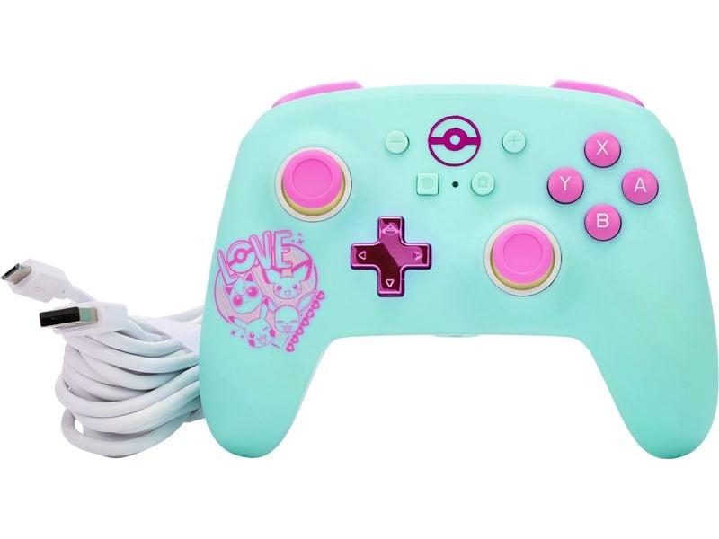 Power A Enhanced Wired Controller Pokémon: Sweet Friends