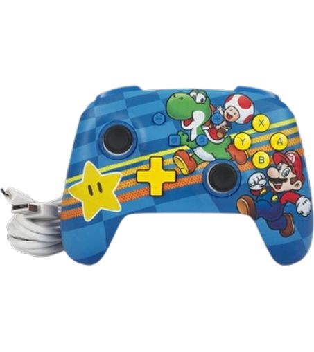 Power A Enhanced Wired Controller Mushroom Kingdom Friends