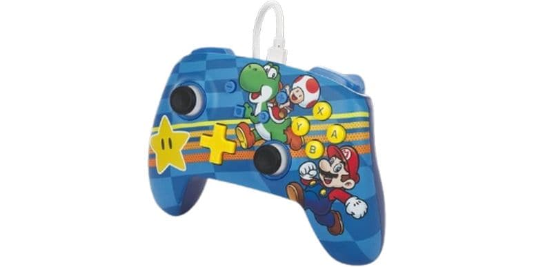 Power A Enhanced Wired Controller Mushroom Kingdom Friends