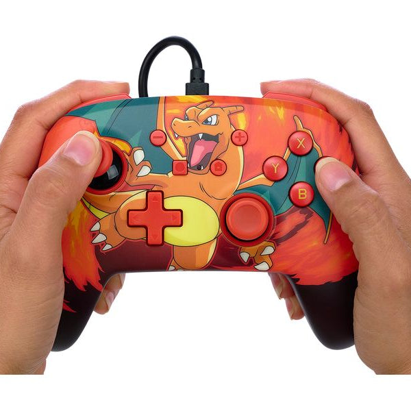 Power A Enhanced Wired Controller Pokémon: Charizard Vortex