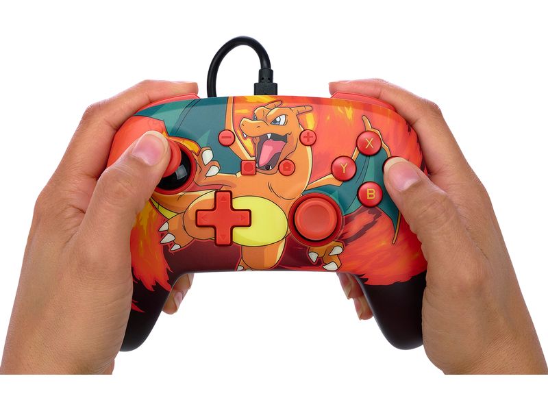 Power A Enhanced Wired Controller Pokémon: Charizard Vortex