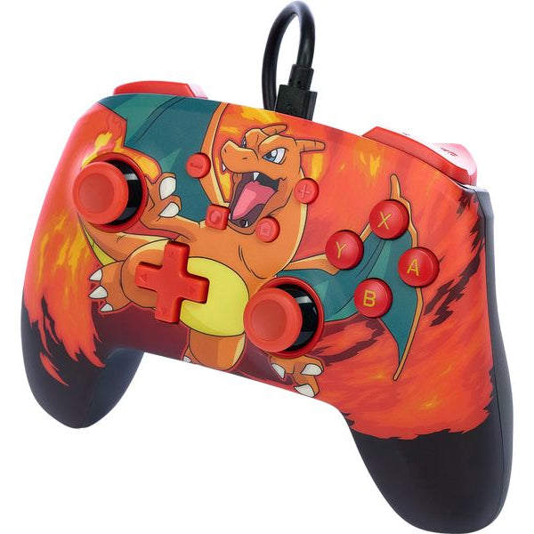 Power A Enhanced Wired Controller Pokémon: Charizard Vortex