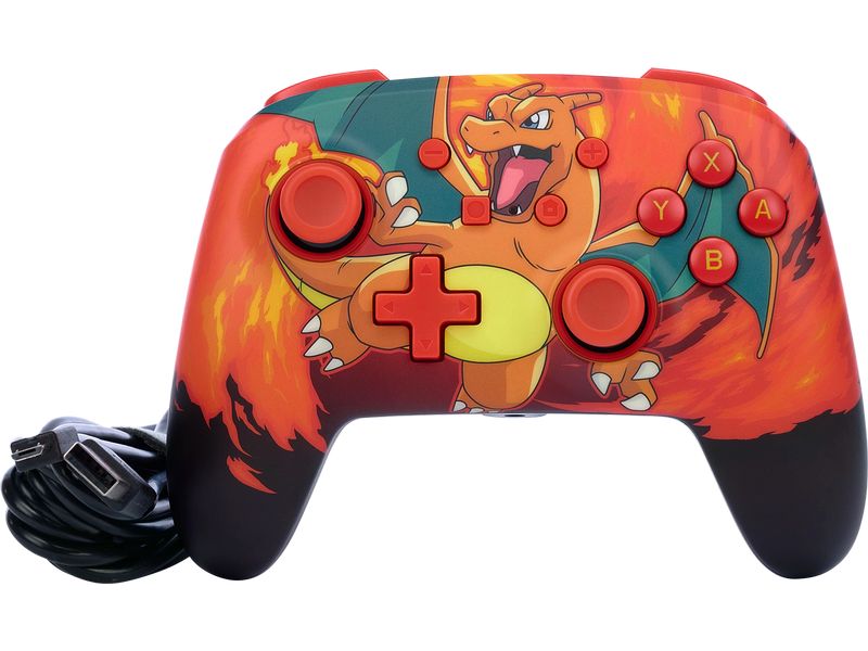 Power A Enhanced Wired Controller Pokémon: Charizard Vortex