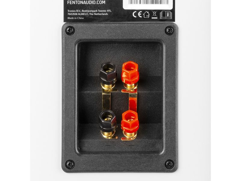 Fenton Standlautsprecher Paar SHF80W Weiss