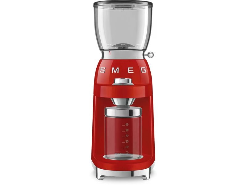 SMEG Kaffeemühle 50's Style CGF11RDEU Rot