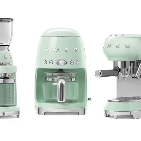 SMEG Kaffeemühle 50's Style CGF11PGEU Hellgrün