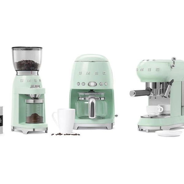 SMEG Kaffeemühle 50's Style CGF11PGEU Hellgrün
